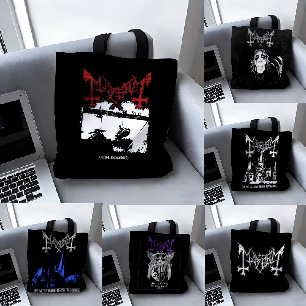 Crossfit Mayhem - Storage Bags Canvas Tote Bag Large