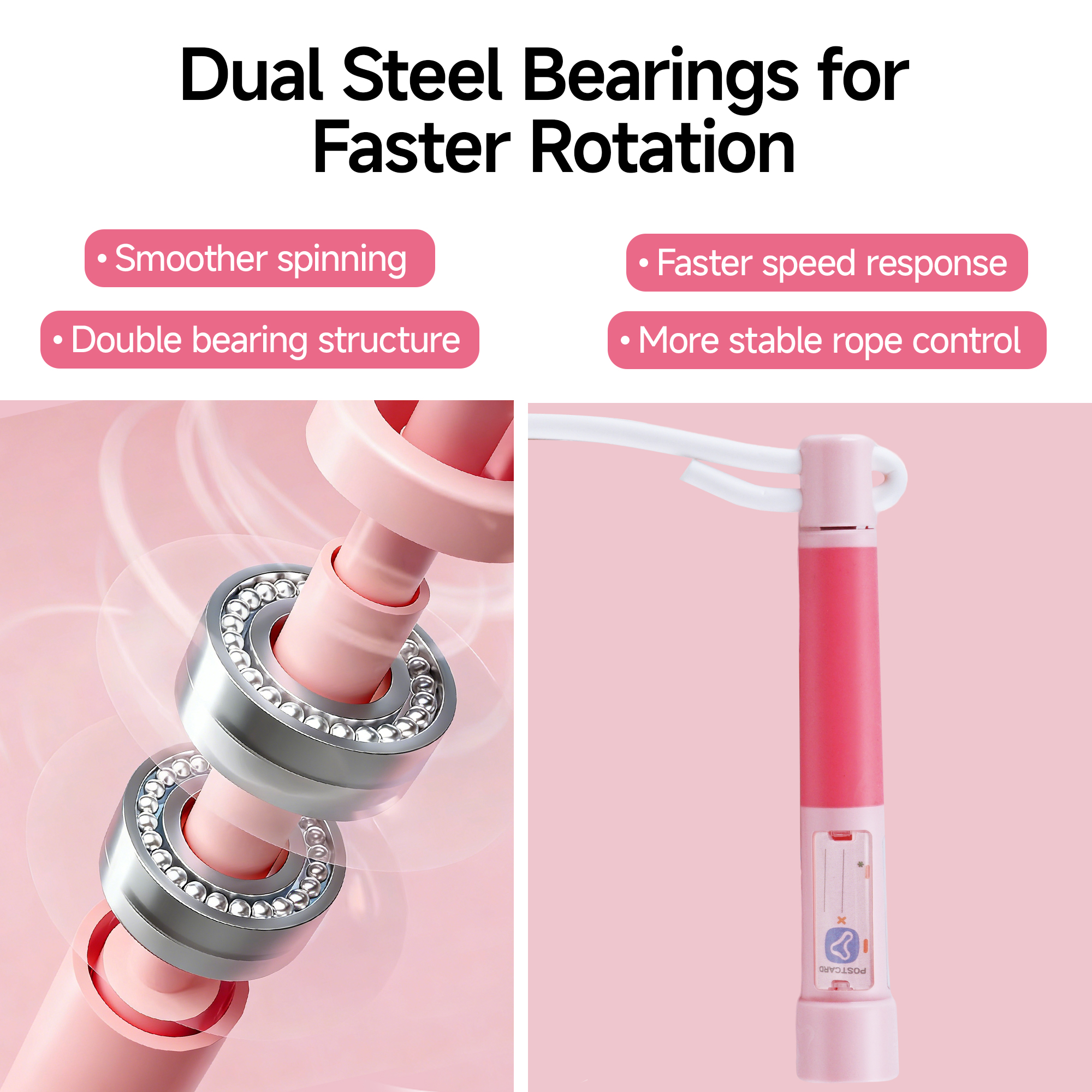 YUEDONG Speed Jump Rope for Ki – обзор и цена Jump Rope Speed Bearing