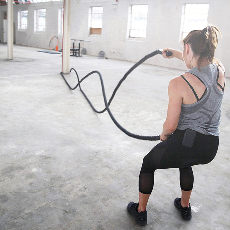 9M/12M/15M Fitness Battle Rope – обзор и цена Crossfit No Equipment