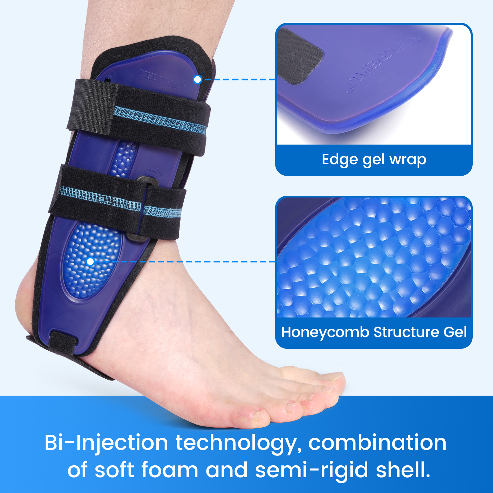 VELPEAU Ankle Brace Support fo – обзор и цена Ankle Mobility Band