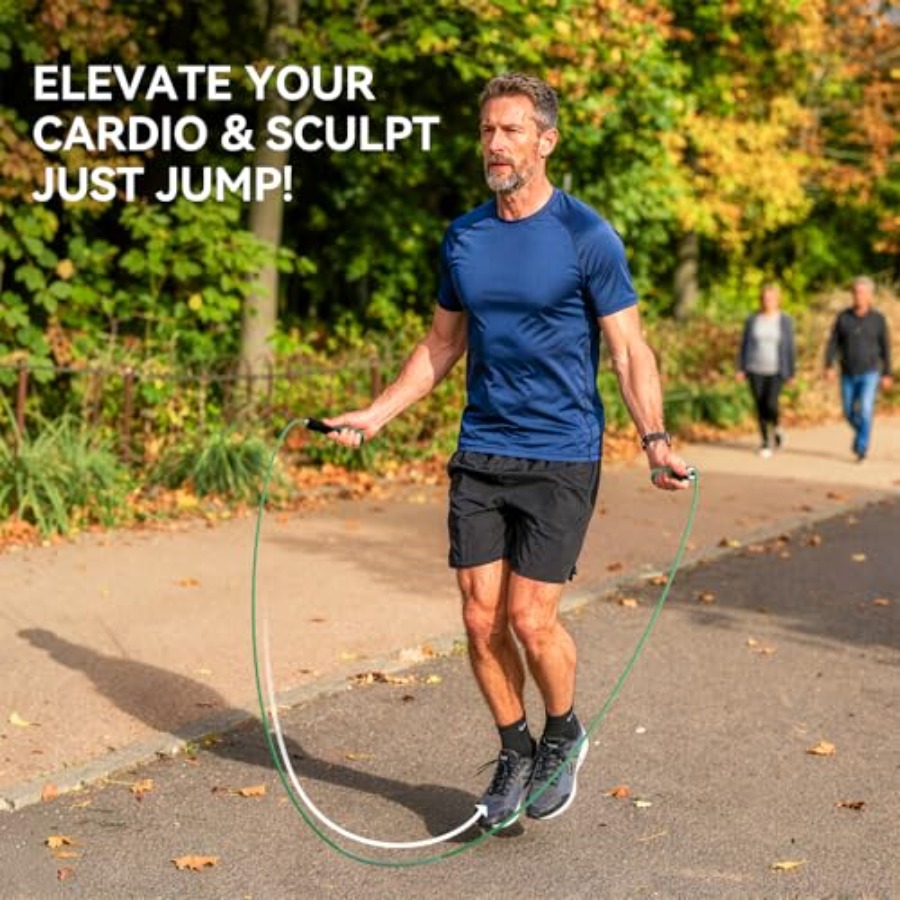 Jump Rope Cotton Adjustable Sk – обзор и цена Skipping Rope Pvc