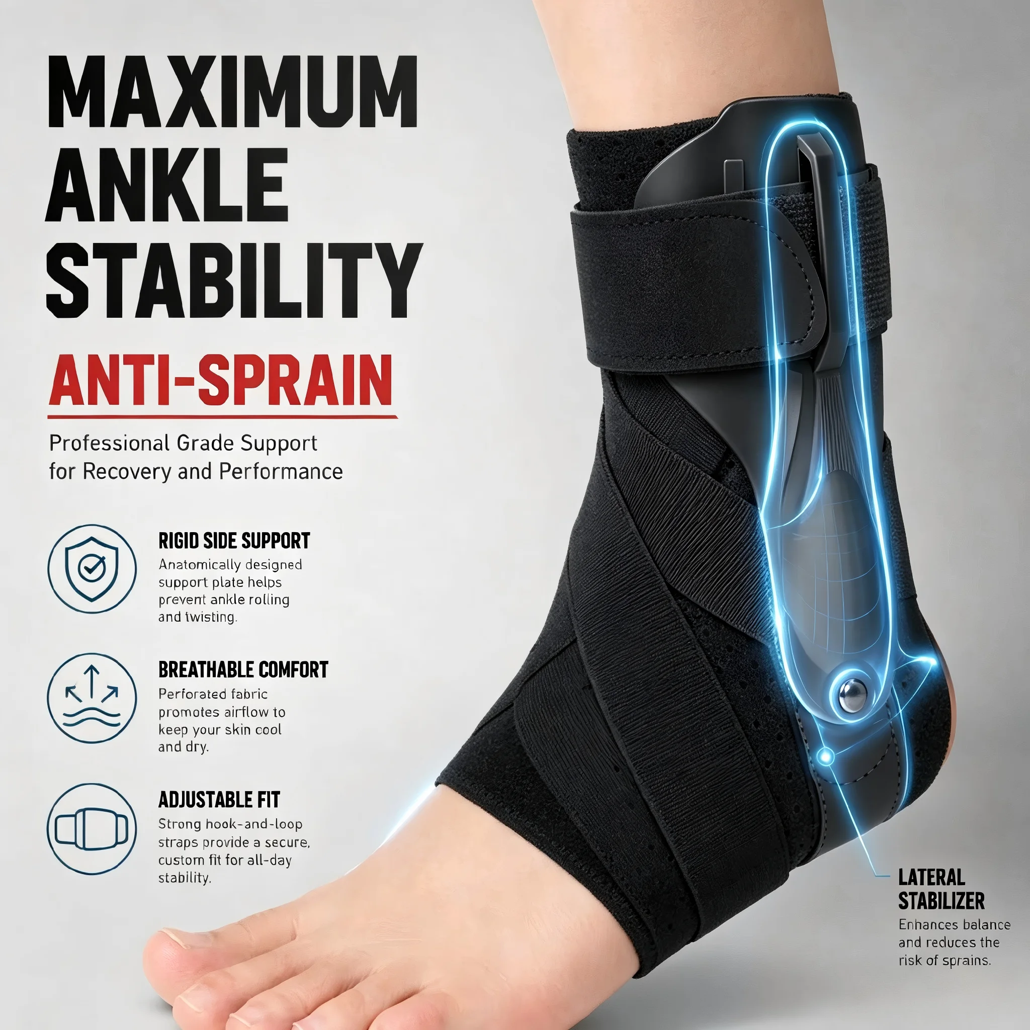 1/2PCS Ankle Brace for Spraine – обзор и цена Ankle Mobility Band