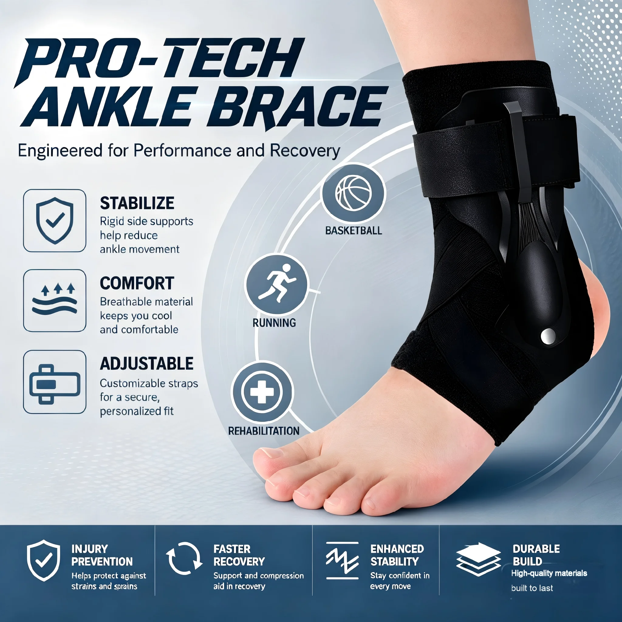 1/2PCS Ankle Brace for Spraine – обзор и цена Ankle Mobility Band
