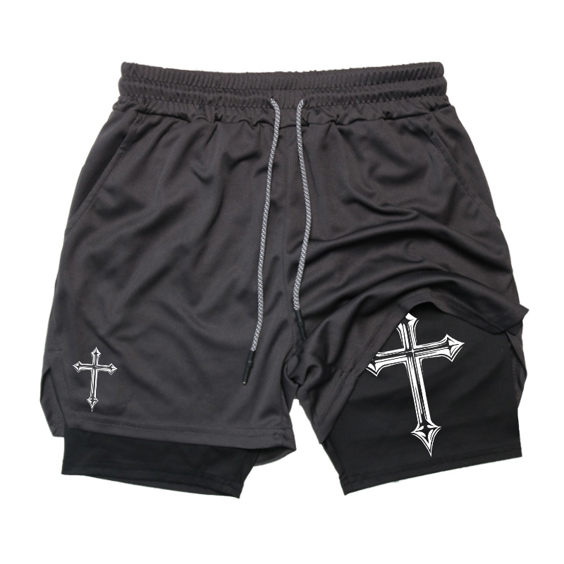 Cross Print 2-in-1 Workout Run – обзор и цена Crossfit Gear Men