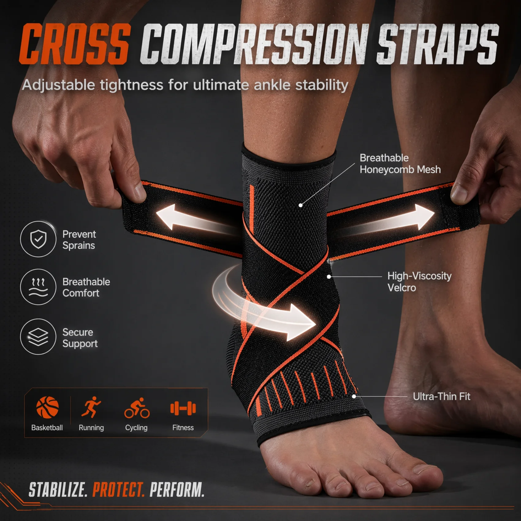 Breathable Compression Ankle B – обзор и цена Ankle Mobility Band