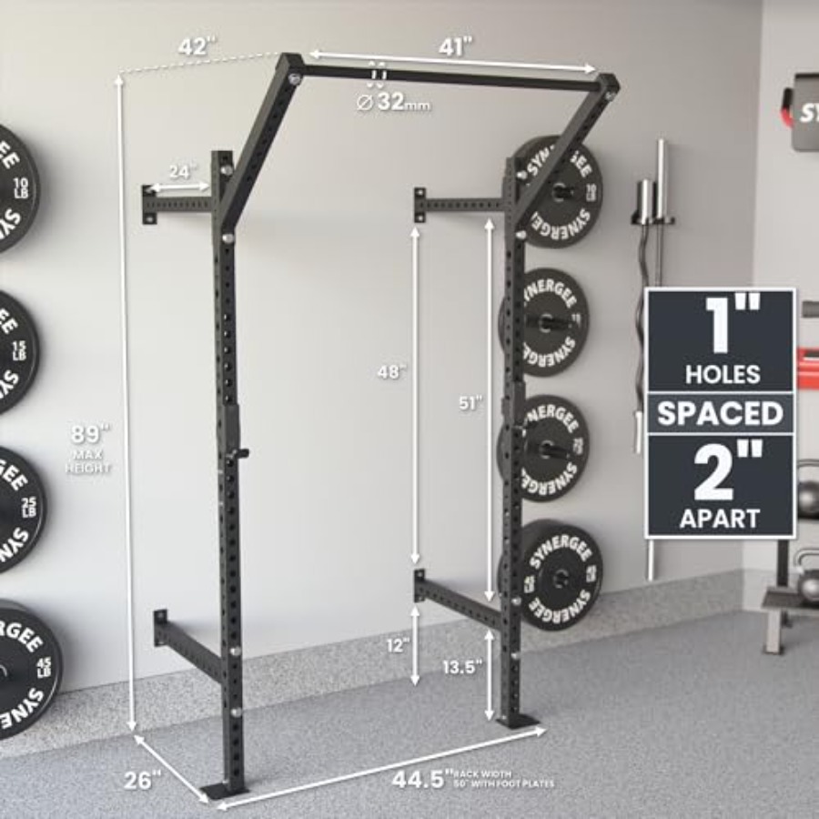 Wall Mounted Squat Rack for ho – обзор и цена Pull Up Bar Grip