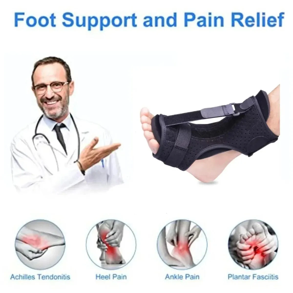 1PC Plantar Fasciitis Night Sp – обзор и цена Ankle Mobility Band