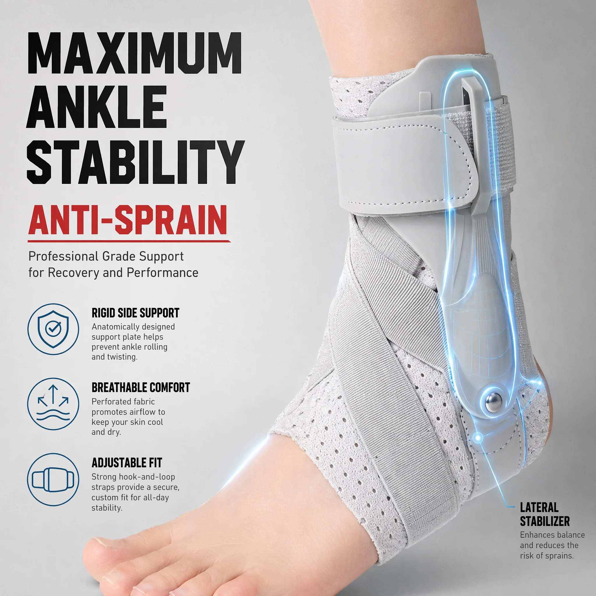 Ankle Brace with Side Stabiliz – обзор и цена Ankle Mobility Band
