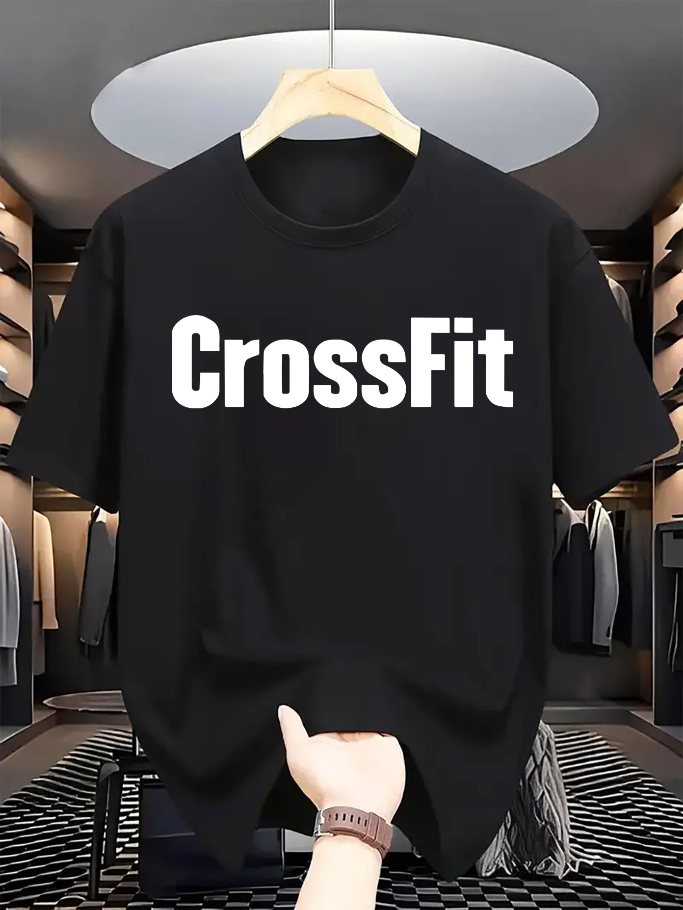 Men's Summer 100% Cotton Casua – обзор и цена Crossfit Mayhem