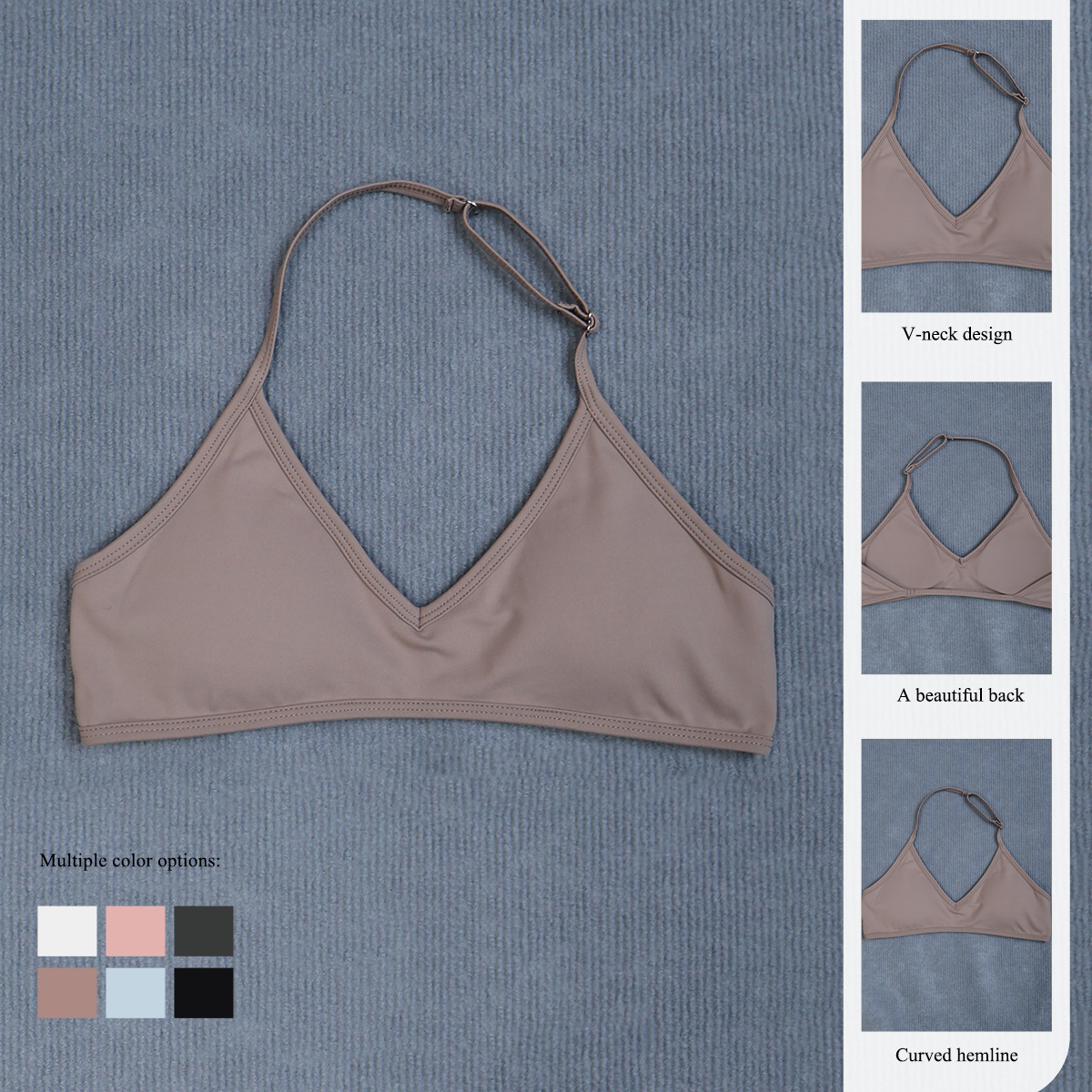 Women's Summer Halter Neck Pad – обзор и цена Crossfit Yoga