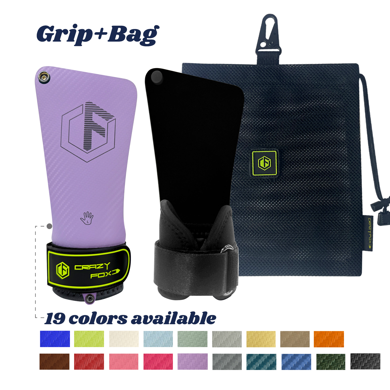 Natural Rubber Anti‑Slip Palm  – обзор и цена Crossfit Gear Pouch