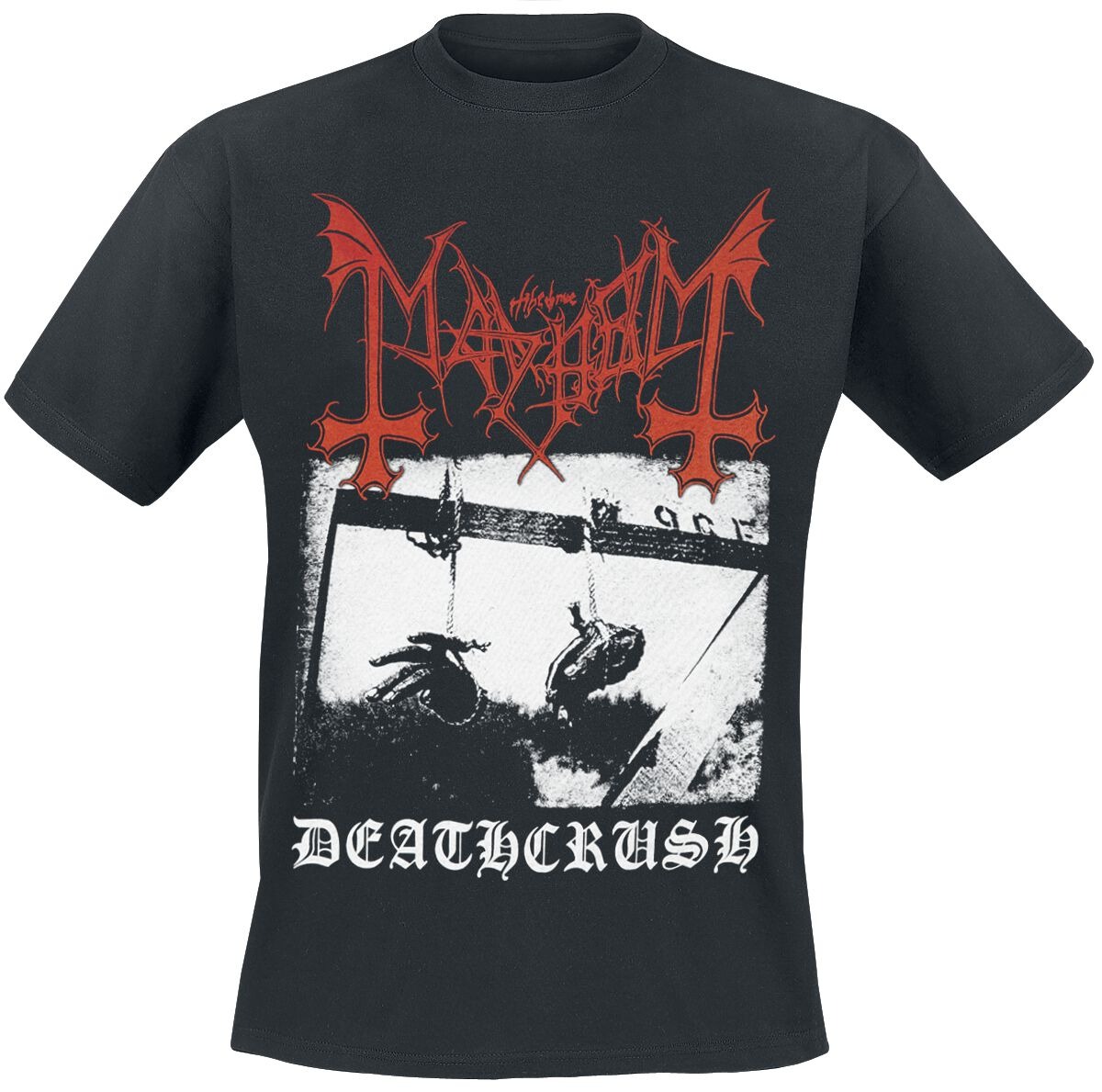 Mayhem Deathcrush Tee, Black M – обзор и цена Crossfit Mayhem
