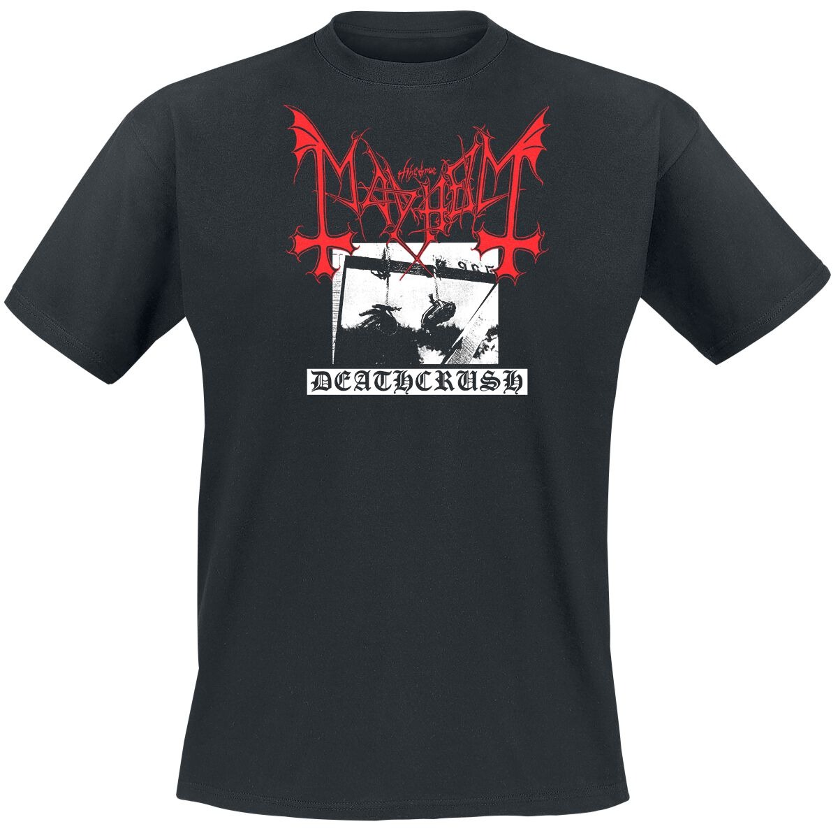 Mayhem Deathcrush Tee, Black M – обзор и цена Crossfit Mayhem