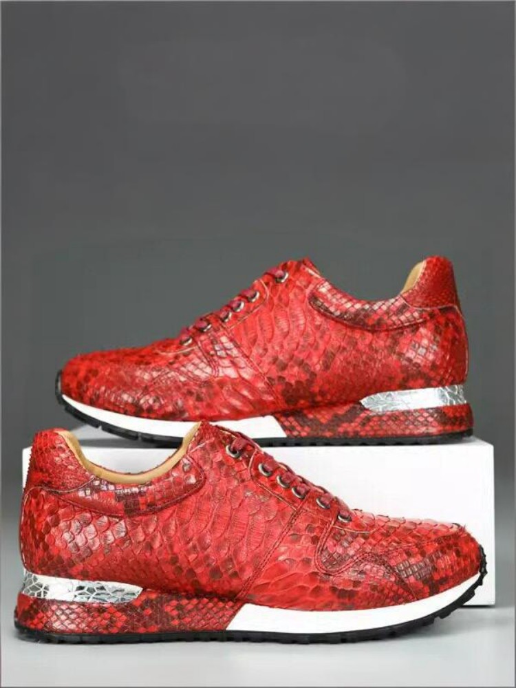 Concise Solid Color Snakeskin  – обзор и цена Crossfit Male