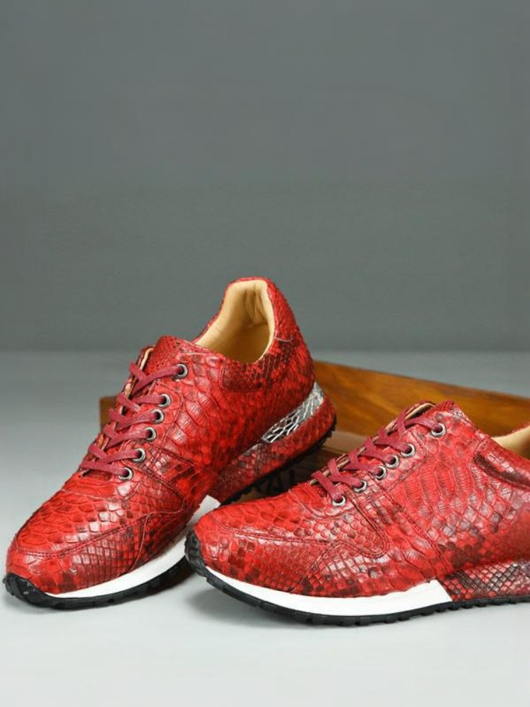 Concise Solid Color Snakeskin  – обзор и цена Crossfit Male