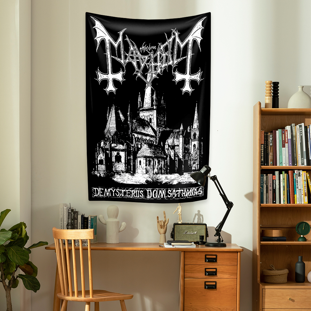 Mayhem Death Rock Band Tapestr – обзор и цена Crossfit Mayhem